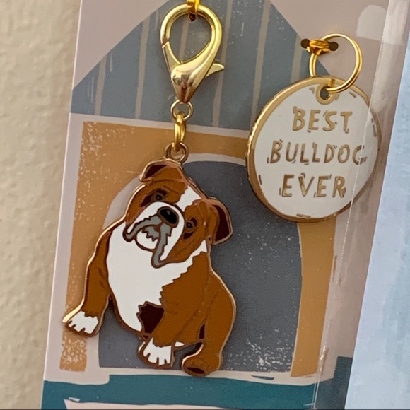 Cute Bulldog - Bag Tags - Charms - Magnet Bundle - Picture 2 of 3